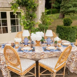 Tablecloths<Mrs. Alice Carmon Chestnut Brown Tablecloth