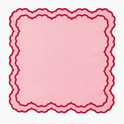 Napkins | Mrs. Alice Monogram<Mrs. Alice Carolina Pink Napkins (Set of 4)