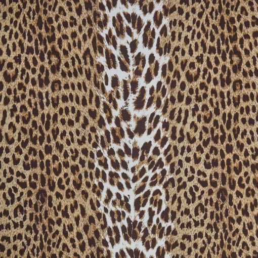 Serena Fresson Fabrics<Mrs. Alice Chestnut Brown Leopard Fabric