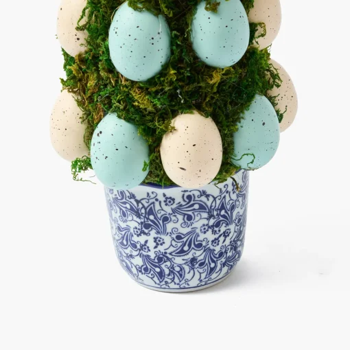 Spring Decorations<Mrs. Alice Chinoiserie Potted Easter Egg Tree (Pair)