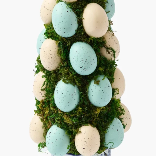 Spring Decorations<Mrs. Alice Chinoiserie Potted Easter Egg Tree (Pair)