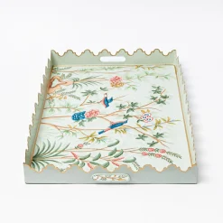 Trays | For Her<Mrs. Alice Chinoiserie Tole Tray