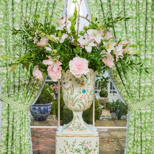 Vases | Vases & Planters<Mrs. Alice Chinoiserie Tole Urn