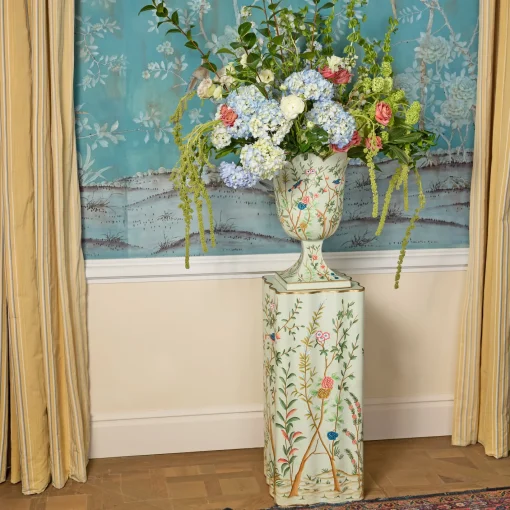 Vases | Vases & Planters<Mrs. Alice Chinoiserie Tole Urn