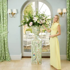Vases | Vases & Planters<Mrs. Alice Chinoiserie Tole Urn
