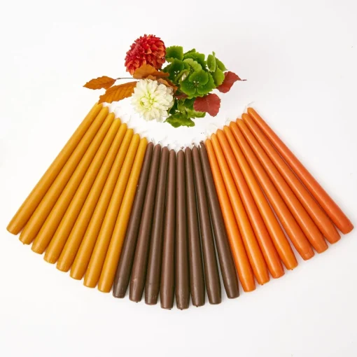 Summer Candleware | Candles<Mrs. Alice Chocolate Brown Candles (Set of 8)