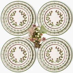 Crockery Sets<Mrs. Alice Chocolate Josephine Dinner & Starter Plates (Set of  8)