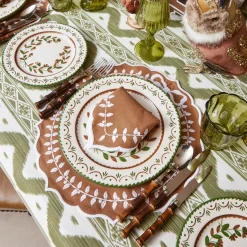 Crockery Sets<Mrs. Alice Chocolate Josephine Dinner & Starter Plates (Set of  8)