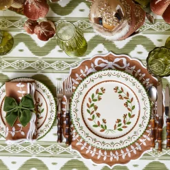 Dinner Plates | Crockery Sets<Mrs. Alice Chocolate Josephine Dinner Plates (Set of 4)