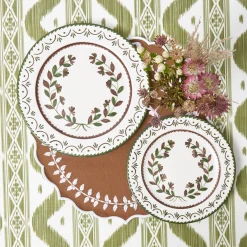 Crockery Sets<Mrs. Alice Chocolate Josephine Dinner & Starter Plates (Set of  8)