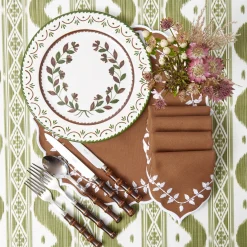 Dinner Plates | Crockery Sets<Mrs. Alice Chocolate Josephine Dinner Plates (Set of 4)