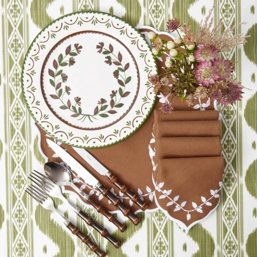Crockery Sets<Mrs. Alice Chocolate Josephine Dinner & Starter Plates (Set of  8)