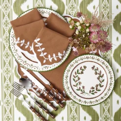 Starter Plates | Crockery Sets<Mrs. Alice Chocolate Josephine Starter Plates (Set of 4)