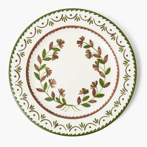 Starter Plates | Crockery Sets<Mrs. Alice Chocolate Josephine Starter Plates (Set of 4)