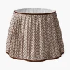 Lampshades<Mrs. Alice Chocolate Lotus Lampshade (40cm)