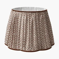 Lampshades<Mrs. Alice Chocolate Lotus Lampshade (40cm)
