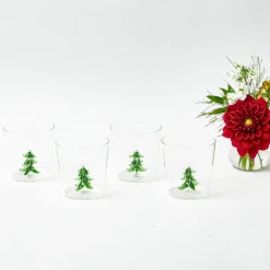 Glasses<Mrs. Alice Christmas Tree Glasses (Set of 4)