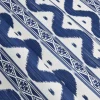 Serena Fresson Fabrics<Mrs. Alice Cobalt Blue Ikat Stripe Fabric
