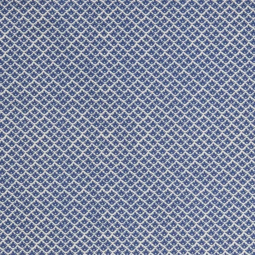 Serena Fresson Fabrics<Mrs. Alice Cobalt Blue Lotus Flower Fabric