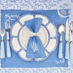 Napkin Rings & Bows<Mrs. Alice Coral Napkin Ring (Set of 4)