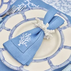 Napkin Rings & Bows<Mrs. Alice Coral Napkin Ring (Set of 4)