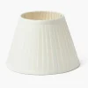 Lampshades<Mrs. Alice Cream Pleated Lampshade (22cm)