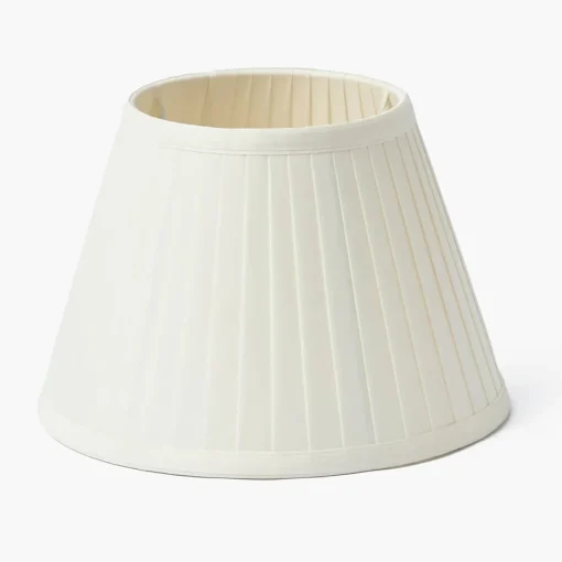 Lampshades<Mrs. Alice Cream Pleated Lampshade (22cm)