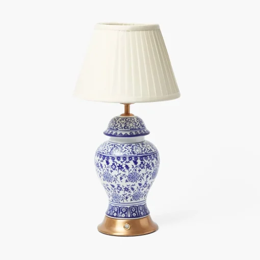 Lampshades<Mrs. Alice Cream Pleated Lampshade (22cm)