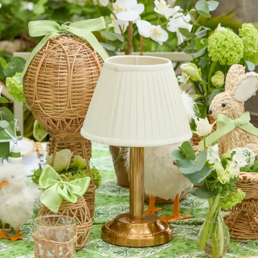 Lampshades<Mrs. Alice Cream Pleated Lampshade (22cm)