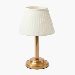 Lampshades<Mrs. Alice Cream Pleated Lampshade (22cm)