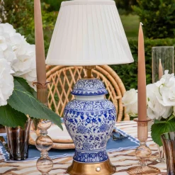 Lampshades<Mrs. Alice Cream Pleated Lampshade (22cm)