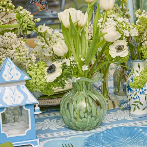 Summer Glassware | Vases<Mrs. Alice Dappled Glass Vases (Set of 3)