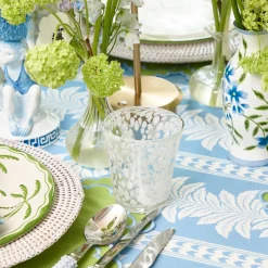 Summer Glassware | Glasses<Mrs. Alice Dappled White Glasses (Set of 4)