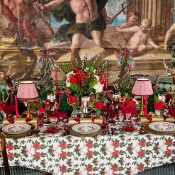 Christmas Decorations<Mrs. Alice Decorative Festive Tree with Red & Green Tartan Bow