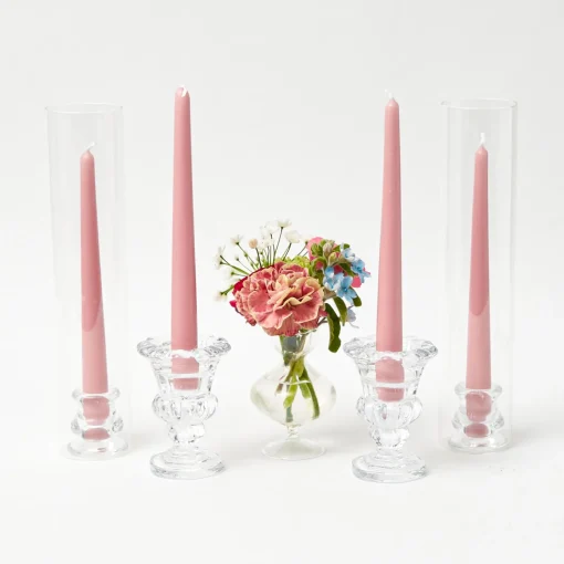 Candles | Candlescapes<Mrs. Alice Delilah Candle Set (Pink)