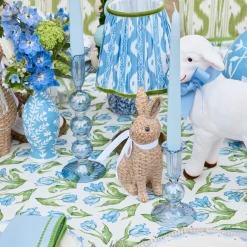 Summer Candleware | Candle Holders<Mrs. Alice Eden Blue Candle Holder (Pair)