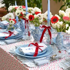 Summer Candleware | Candle Holders<Mrs. Alice Eden Blue Candle Holder (Pair)