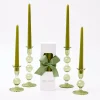 Candles | Candlescapes<Mrs. Alice Eden Green Candle Set (Apple Green)