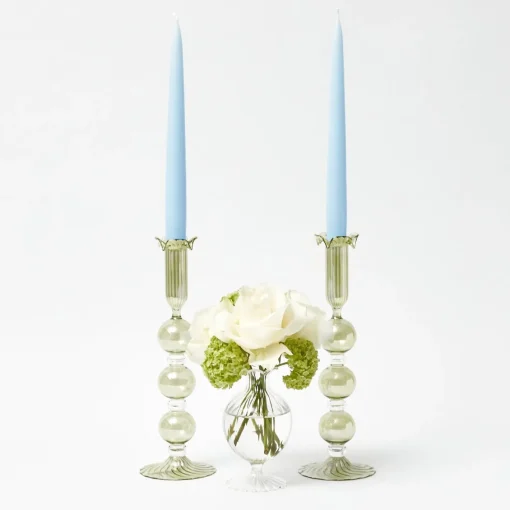 Summer Candleware | Candles<Mrs. Alice Eden Green Candle Set (Ice Blue)