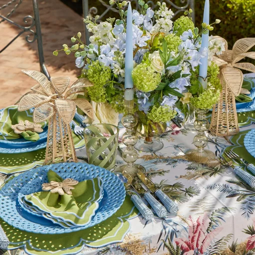 Summer Candleware | Candles<Mrs. Alice Eden Green Candle Set (Ice Blue)