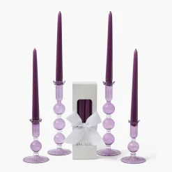 Candles | Candlescapes<Mrs. Alice Eden Purple Candle Set