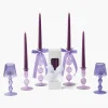 Candles | Candlescapes<Mrs. Alice Eden Purple Candlescape