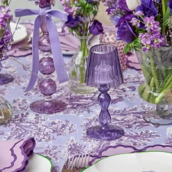 Candles | Candlescapes<Mrs. Alice Eden Purple Candlescape