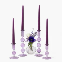 Candles | Candlescapes<Mrs. Alice Eden Purple Candlescape