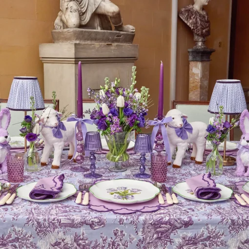Candles | Candlescapes<Mrs. Alice Eden Purple Candlescape