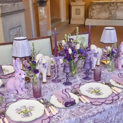 Candles | Candlescapes<Mrs. Alice Eden Purple Ribboned Candle Set