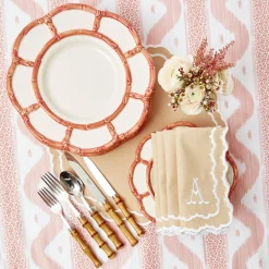 Napkins | Mrs. Alice Monogram<Mrs. Alice Edith Sand Napkins (Set of 4)