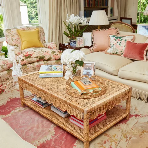 Trays | Trays<Mrs. Alice Elena Rattan Round Tray
