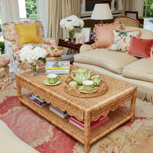 Trays | Trays<Mrs. Alice Elena Rattan Round Tray