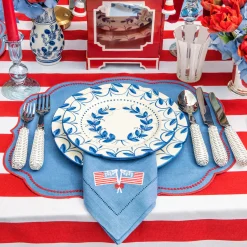 Starter Plates<Mrs. Alice Elizabeth Blue Garland Starter Plate